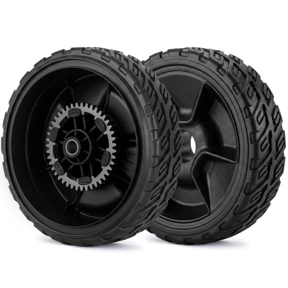 GIGOOL 42710-VR8-N00ZA Lawn Mower Rear Wheels, 8 Inch Wheels Kit for Honda HRN216, 2 Pack