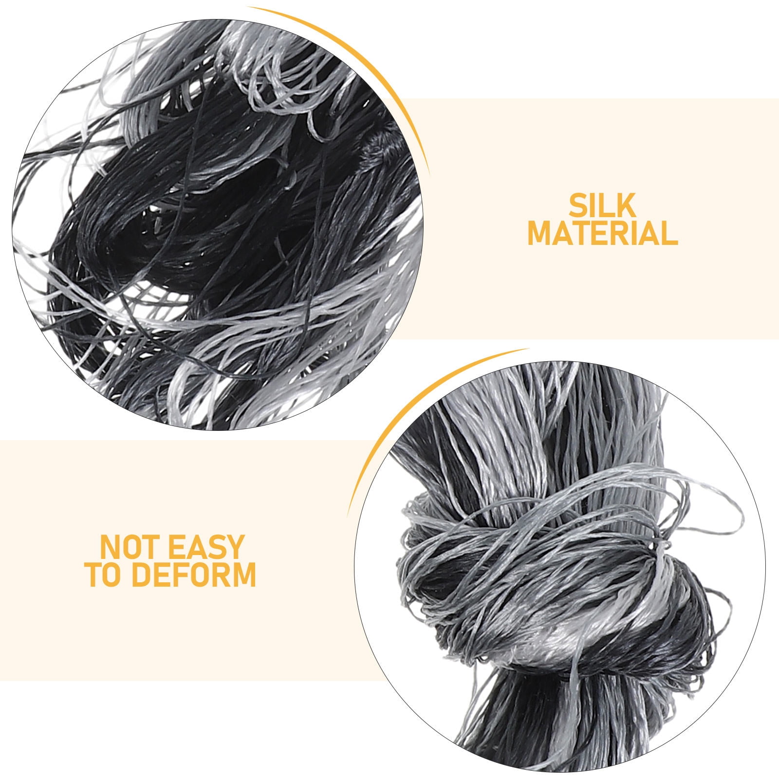 OUNONA 7Pcs Assorted Color Natural Silk Thread for Embroidery Soft Smooth Thread for Hand Sewing Quilting and Crafts