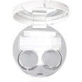 thumbnail image 4 of VONTER Contact Lense Case Kit, Fashion Marble Contact Lens Case Portable Contact Lens Box Kit with Mirro 2 Colors Soaking Lenses Case with Mirror Plastic Marble Pattern Eye Care Kit - Silver-Round, 4 of 8