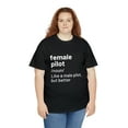 thumbnail image 3 of Female Pilot Definition T-Shirt, 3 of 3