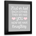 thumbnail image 1 of Robinson, Tamara 12x14 Black Modern Framed Museum Art Print Titled - First We Had, 1 of 5