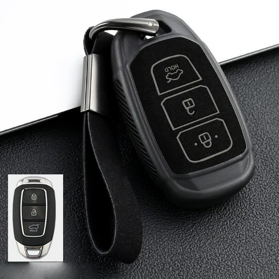 Car Key Case Cover for Hyundai Elantra I30 I40 Ix35 KONA Solaris HB20 Veloster SR Grandeur Ig Accent Santa Fe Palisade Accessory