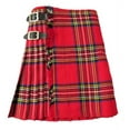 thumbnail image 6 of Men's 8 Yard Royal Stewart Tartan Kilt, Traditional Highland Dress for Weddings, Events and Formal Wear, 6 of 7