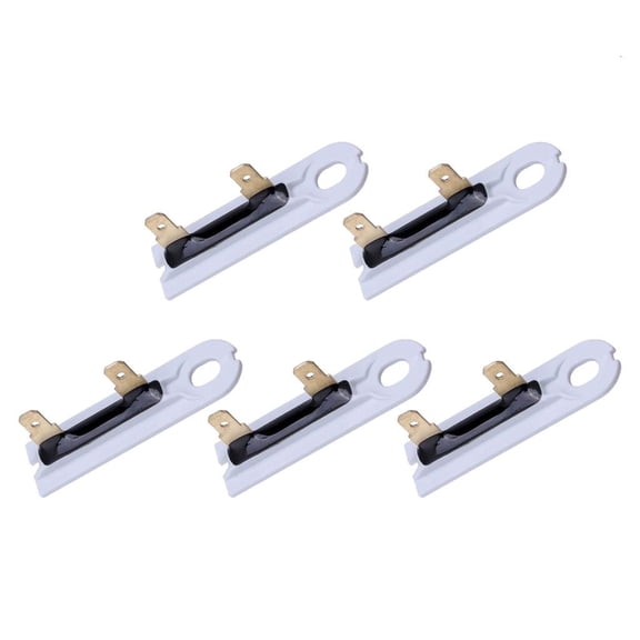 5Pcs 3392519 Dryer Thermal Fuse Replacement for 694511 80005 WP3392519VP AP6008325 3388651 Dryer Machine Accessories