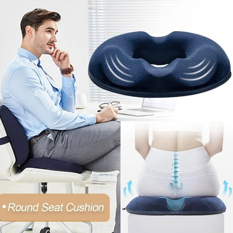 TRIANU Donut Pillow, Hemorrhoid Seat Cushion for Office Chair, Premium  Memory Foam Chair Cushion, Sciatica Pillow for Sitting Tailbone Pain Car  Seat