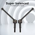 thumbnail image 4 of RC Transmission Shaft, Metal RC Drive Shaft, For RC 1/10 Model Car RC Crawler Car Black, 4 of 8