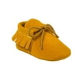thumbnail image 1 of Baby Boys Girls Moccasins Soft Sole Tassels Prewalker Anti-Slip Shoes, 1 of 6