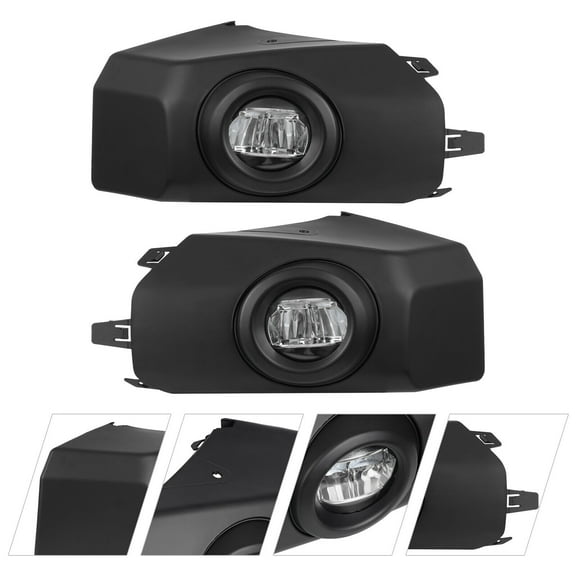 Front LED Fog Light Kit Left & Right Side Fog Lamp with Wire Harness For 2007-2014 Toyota Fj Cruiser