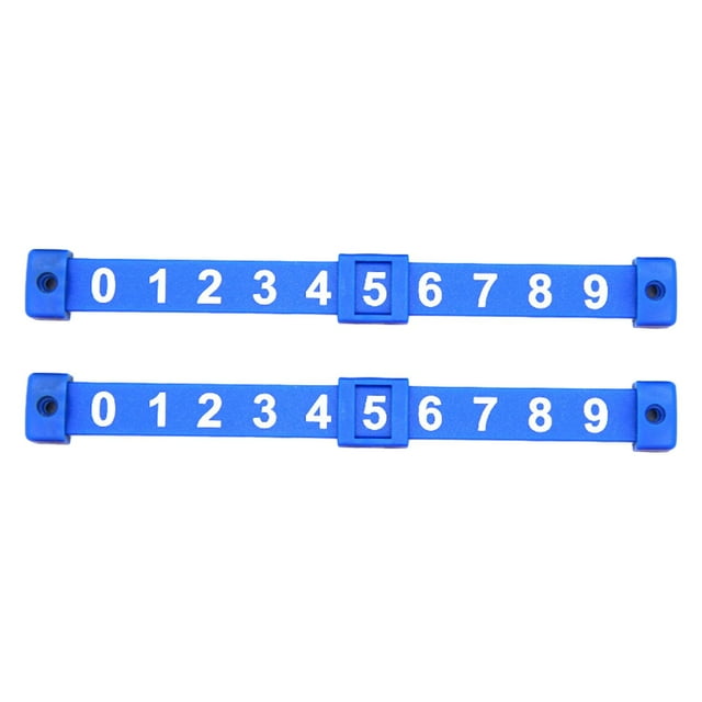S SERENABLE 2Pcs Foosball Score Counter Children Foosball Table Scoreboard Blue