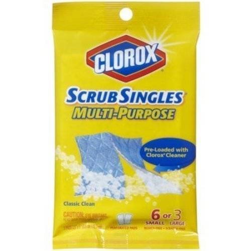 Clorox ScrubSingles DecideASize, 3 Pads