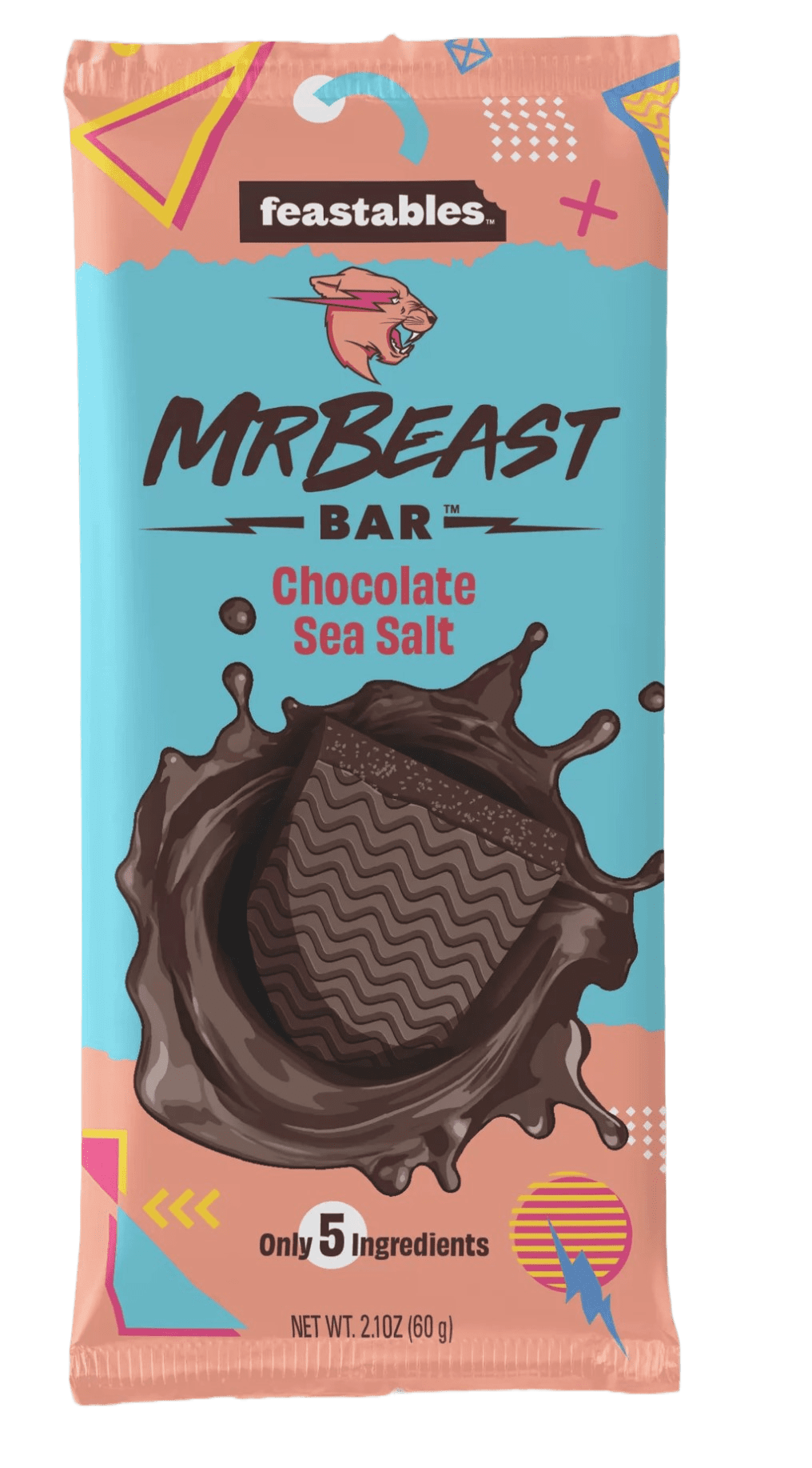 Feastables Mr Beast Bar Deez Nutz — Candy Time