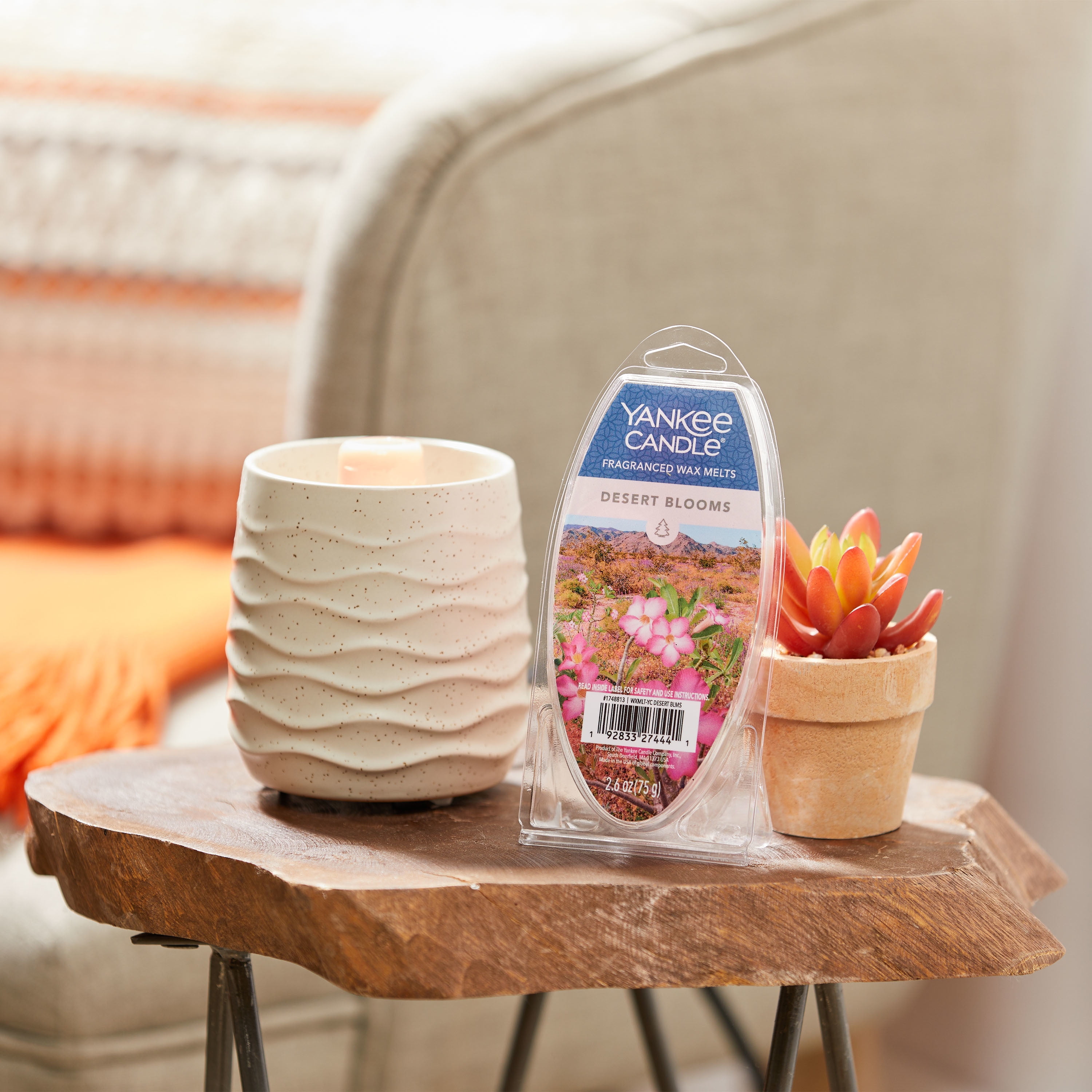 Yankee Candle, Wax Melts, Desert Blooms, 1 Pack of 6
