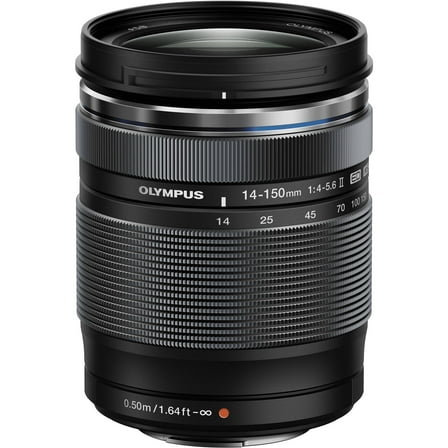 Olympus M.Zuiko Digital ED 14-150mm f/4-5.6 R Lens II - Black