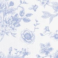 Fit + Fresh Cromwell Women's Lunch Bag, Cinch Closure Lunch Box With Containers, Cornflower Toile