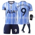 thumbnail image 3 of Tottenham Hotspur Away Football Jersey 9 Richarlison 17 Romero Jersey Children's Set, 3 of 4
