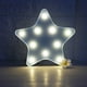 thumbnail image 1 of Luces de noche decorativas con forma de media luna y estrellas LED para niños y adultos, 1 of 10