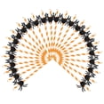 thumbnail image 2 of TIMIFIS Halloween Decorations Straws Halloween New Products Creative Dessert Table Dressing Straw Funny Layout Supplies Paper Straw 25 Pieces Kitchen EssentialsFall, 2 of 5