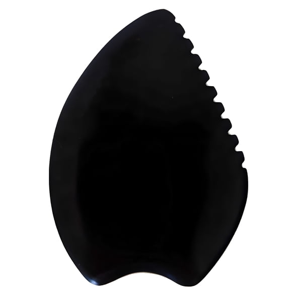 XIRQI Bian Stone Gua Sha Massage Tool,Facial Stone & Body Gua Sha,Gua Sha Tool,Gua Sha Comb for Lymphatic Drainage