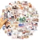 thumbnail image 2 of 50 pcs Cartoon Animal Day Graffiti Stickers Personal Decorative Stickers for Guitar Notebook Luggage, 2 of 5