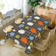 thumbnail image 4 of Nanqianyi Rectangular Tablecloth 60x70,Abstract Stain Proof and Oil-resistant Table Cover for Kitchen Restaurant, 4 of 6