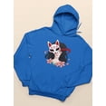 thumbnail image 3 of Girl With Fox Spirit Mask Hoodie Women -Smartprints Designs, Female x-Large, 3 of 4