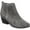Dark Grey Suede, variant on Aqua College Womens Isla Suede Waterproof Ankle Boots Brown 6.5 Wide (C,D,W)