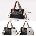 thumbnail image 4 of Bolso de mano de lujo para mujer, bolso de hombro de diseñador para mujer, nueva cartera y bolso de mano 2023, bolso de mano de cuero de alta calidad, bolsos de mujer, 4 of 4