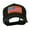 Black, variant on 5 Panel Mesh American Flag Gold Patch Cap - Red OSFM