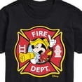 thumbnail image 3 of Disney - Firefighter Mickey - Fire Dept. Alarm - Men's Short Sleeve Graphic T-Shirt, 3 of 5