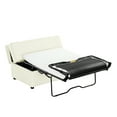 thumbnail image 4 of Twin Size Pull - out Ottoman Sleeper Bed - Durable Metal Frame, Perfect for Guests, 4 of 6