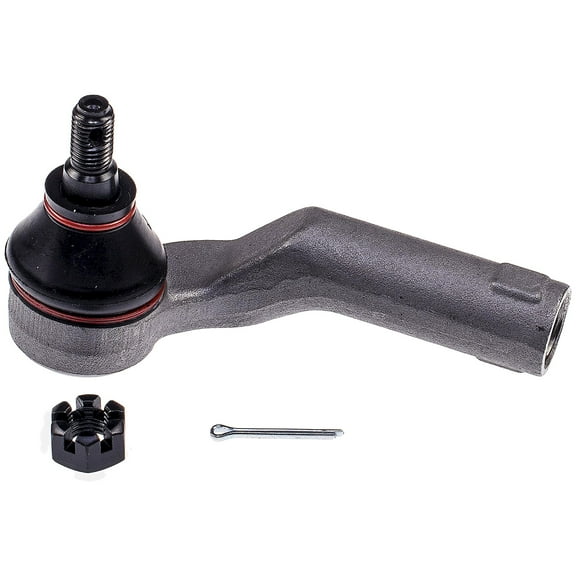 Dorman TO65081XL Front Left Outer Steering Tie Rod End for Specific Mazda Models, Silver Fits select: 2004-2013 MAZDA 3