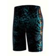 thumbnail image 2 of Men's Premium Sports Swim Trunks, Quick-Dry Printed Athletic Style Training Shorts, 2 of 5
