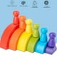 thumbnail image 3 of Juego De Juguetes De Apilamiento De Madera Para Niños Bloques De Rompecabezas De Color Juguetes De Aprendizaje Educativo Para Niños Regalo De Cumpleaños, 3 of 7