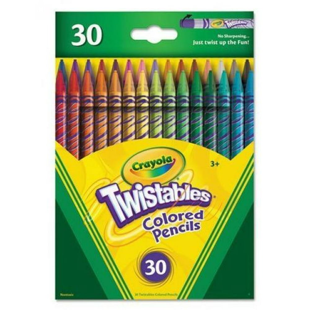 Crayola 30 Count Twistable Colored Pencils
