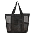 thumbnail image 1 of Mesh Beach Bag,Toy Tote Bag with Inside Pockets for ,Lightweight & Foldable Mesh Tote Bag, 1 of 6