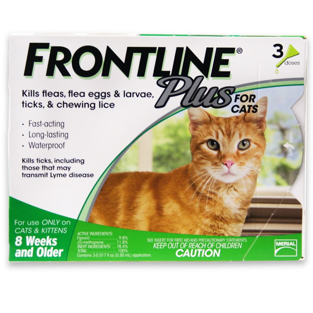 Frontline Plus for Cats - 3 Month Supply