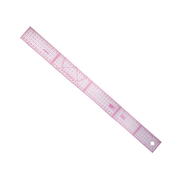 ZheElen Patchworks Ruler French Curve Sewing Rulers Measure Tailor Ruler Double Side Making Clothing Measuring Tools Fabric Type 4