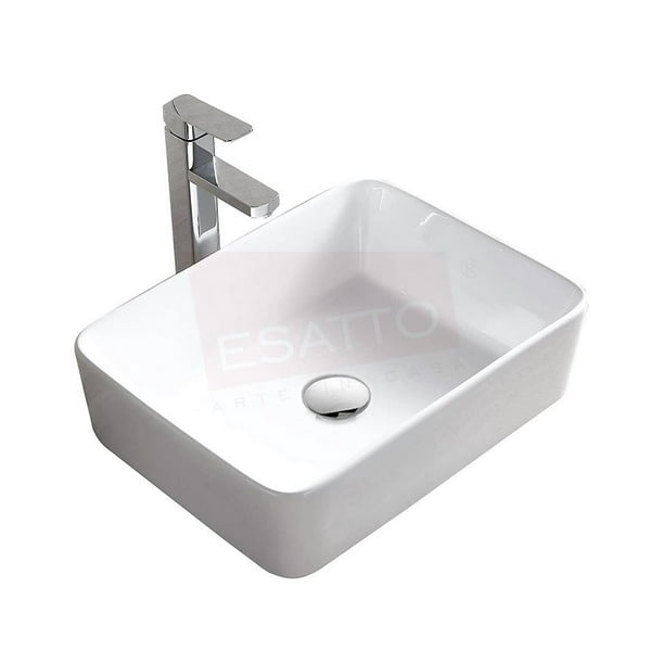 Kit Borde C Esatto Paquete De Precio Mejorado Con Lavabo Llave Y Desagües Listo Para Instalar