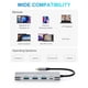 thumbnail image 2 of Hub USB C AorZ Plata 5 en 1 con HDMI 4K y 3 Puertos USB 3.0 para MacBook y Otros Dispositivos, 2 of 8