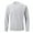 #JIE 18 Gray, variant on CYiJun Waffle Weave Long Sleeve Shirts for Men Fall Cotton Casual T Shirts Breathable Comfort Basic Tee Shirts,Khaki L