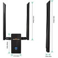 thumbnail image 5 of WiFi Adapter For Big Room, AC1200 Usb Wireless Network Adapter With 5dBi High Gain Antenna Compatible with Windows 10, 5 of 5