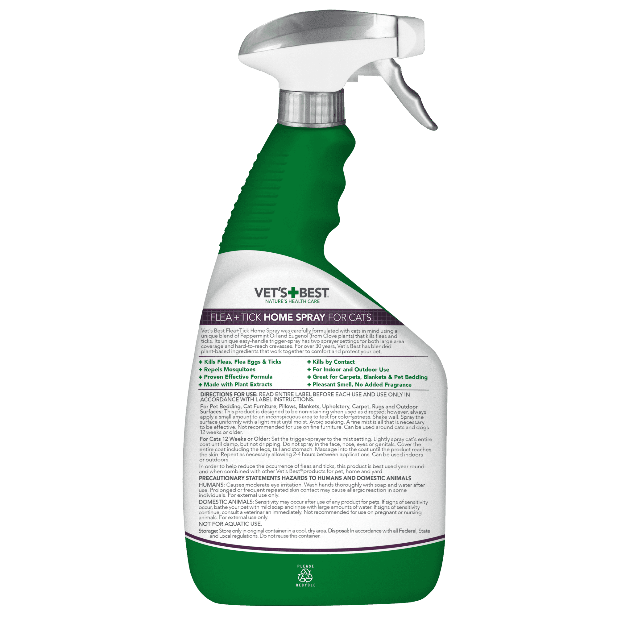 Vet s Best freed and twinkle Home spazz for Cats freed Treatment