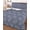 Charcoal Gray, Slate Gray, variant on Quilt King Size Bedding Set, Monstera Leaves Print Reversible Summer Quilt 3 Pieces, Summer Tropical Plants Boho Blue Lightweight Bedspreads Coverlets with 2 Pillow Shams for All Seasons
