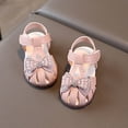 thumbnail image 6 of Duqingm Water Sandals Toddler Classic Fisherman Sandals Girls Closed Toe Water Pool Beach Sandal Naturally Splay Pink,7, 6 of 6