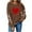 Brown, variant on YUNAFFT Valentine's Patrick's day Fashion Women Long Sleeve Vibrant temperament girl heart-shaped pattern Printing Blouse Hoodless sweatshirts Pullover Tops Easter Patrick's Day