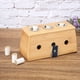 thumbnail image 3 of Soporte de rodillo Moxa, 3 agujeros Moxa moxibustión acupuntura Moxa Box Moxa Stick Holder Box Características de vanguardia, 3 of 5