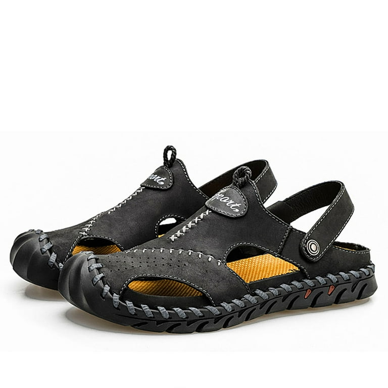 Mens Casual Walking Sandals Closed Toe Beach Shoes Sports  display picture 1