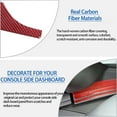 thumbnail image 3 of TNKI  Real Carbon Fiber Side Dashboard Panel Trim Sticker Compatible with Chevrolet Corvette C8 Stingray 2020-2023, Console Side Dash Board Panel Decoration Strip Sticker Accessories, 3 of 14