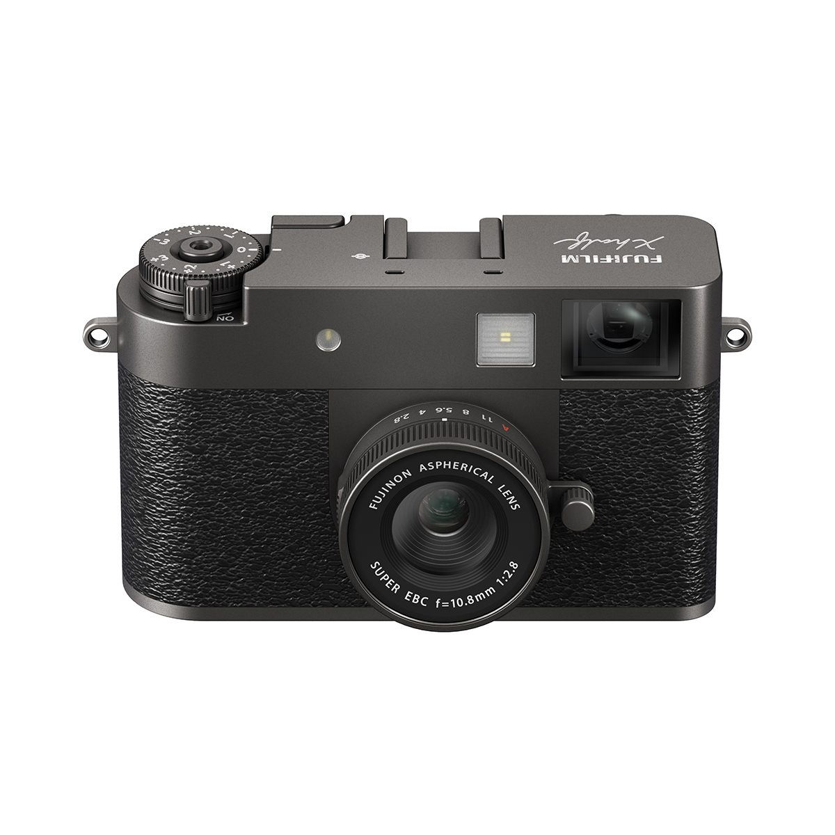 Fujifilm X half Digital Camera, Charcoal Silver, Free Accessories