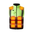 thumbnail image 4 of Mens Safety Work Heated Vest Waterproof Work Construction Zipper Pockets Coat Hi Vis Reflective Heating Jacket Coat, 4 of 7